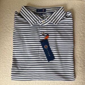 Stitch Golf new club stripe polo
